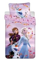 Disney Frozen Dekbedovertrek - 140 x 200 cm - Katoen - 70 x 90 cm - thumbnail