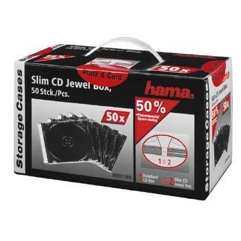 Hama cd slim box 50p. Hama cd slim box 50p.