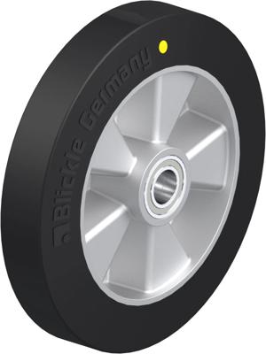 Blickle ALEV 250/25K-EL Wiel met hoog draagvermogen Wieldiameter: 250 mm Draagvermogen (max.): 650 kg 1 stuk(s)