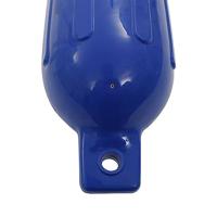 VidaXL Bootstootkussens 4 st 58,5x16,5 cm pvc blauw - thumbnail