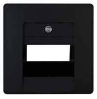 Kopp 326150186 Afdekking Afdekking Paris Zwart (mat) 1 stuk(s) - thumbnail