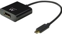USB-kabel Ewent EW9825 Zwart 15 cm - thumbnail