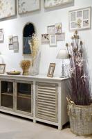 Fotolijsten DKD Home Decor 53 x 2,4 x 39,5 cm Kristal Natuurlijk Shabby Chic - thumbnail