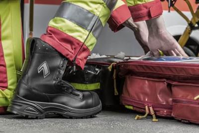 HAIX werklaarzen - Airpower XR1 - S3 - met rits en veters - zwart - maat 43