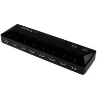 USB-HUB Startech ST103008U2C USB 3.0 x 10 Zwart - thumbnail