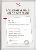 walther+ design KV130S Wissellijst Papierformaat: DIN A4 Zilver - thumbnail