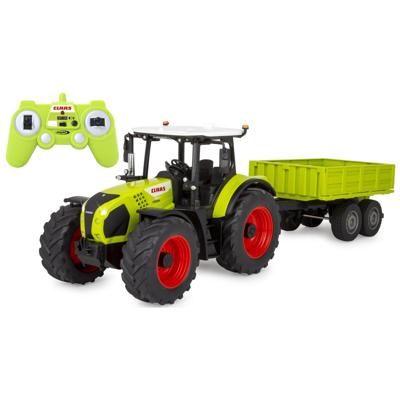 Jamara Claas Arion 660 + Kiepaanhanger op afstand (1:24) Jamara Claas Arion 660 + Kiepaanhanger op afstand (1:24)