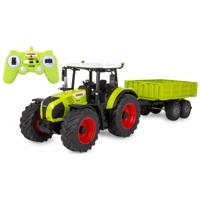 Jamara Claas Arion 660 + Kiepaanhanger op afstand (1:24) - thumbnail