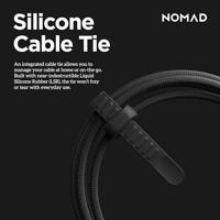 Nomad USB-C naar USB-C Kevlar® kabel (1.5m/240W) - Carbide - thumbnail