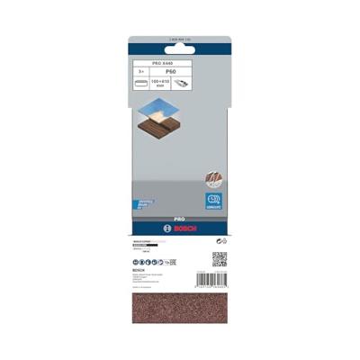 Bosch Accessories 2608606130 Schuurband Korrelgrootte (num) 60 (l x b) 610 mm x 100 mm 3 stuk(s) Bosch Accessories 2608606130 Schuurband Korrelgrootte (num) 60 (l x b) 610 mm x 100 mm 3 stuk(s)