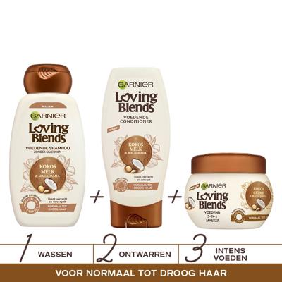 Garnier Garnier Loving Blends Shampoo Kokosmelk (300ml) Garnier Garnier Loving Blends Shampoo Kokosmelk (300ml)