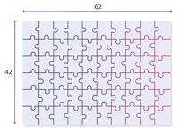 Clementoni legpuzzel super color maxi jurassic world, 104st. - thumbnail