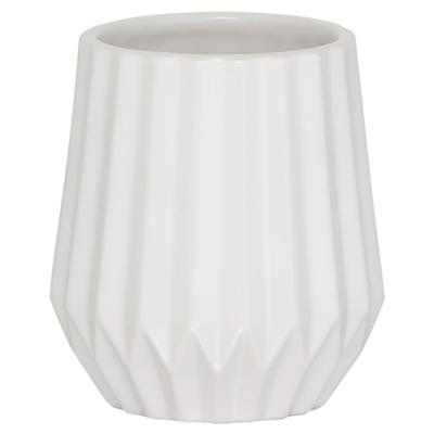 Tandenborstelbeker vrijstaand Sealskin Arte Wit