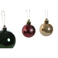 Kerstballen Home ESPRIT Rood Groen Polyethyleen 27 x 12 x 25 cm (50 Onderdelen) - thumbnail