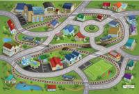 ACHOKA verkeerskleed Train Station Connect 120 x 80 cm - thumbnail