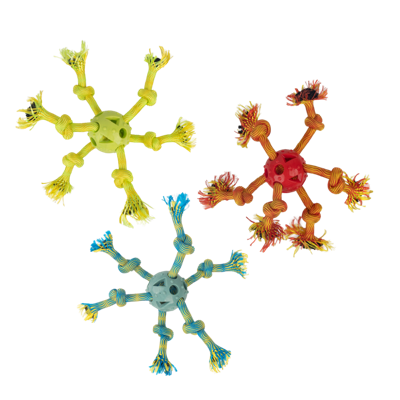 Pawise Play-N-Tug Multi Rope Ball Pawise Play-N-Tug Multi Rope Ball