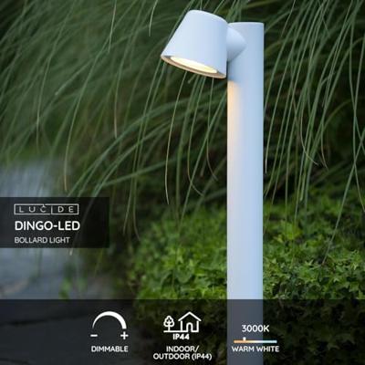Lucide DINGO-LED - Sokkellamp - LED Dimb. - GU10 - 1x5W 3000K - IP44 - Wit Lucide DINGO-LED - Sokkellamp - LED Dimb. - GU10 - 1x5W 3000K - IP44 - Wit