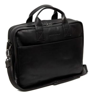 The Chesterfield Brand Frazer - Leren Laptoptas tot 15 inch - Zwart