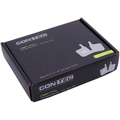 CONTEC schijfremblok "discstop+ cbp-170" ct disc brakepad cbp-170 organic, box 25pr