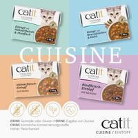 Catit Cuisine Kattenpot, zeevruchten, 95 g - thumbnail