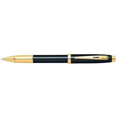 Sheaffer SF-E1932251 Rollerball 100 M Glossy Black Gold Tone Sheaffer SF-E1932251 Rollerball 100 M Glossy Black Gold Tone