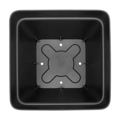 Elho pot vibia campana vierkant 30cm - antraciet - thumbnail