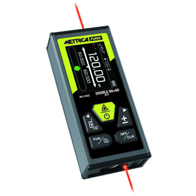 Metrica MET616626 Laserafstandsmeter | Alu | 60&60 - MET616626
