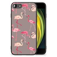 iPhone SE 2022 | SE 2020 | 7/8 Dierenprint Telefoonhoesje Flamingo - thumbnail