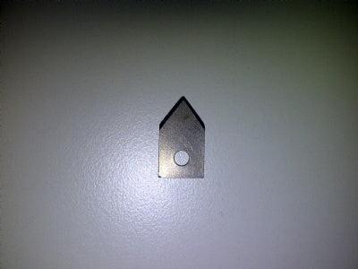 Mesje vr zakkensluiter metaal 12mm blauw