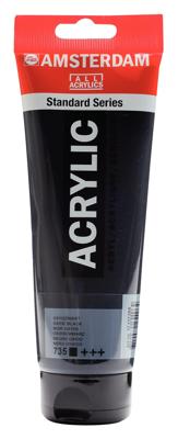 Royal Talens Amsterdam Standard Series Acrylverf Tube 250 ml - Oxydzwart 735