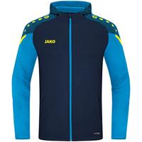 JAKO 6822 Jas Met Kap Performance - Marine/Jako Blauw - L - thumbnail