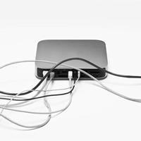 Bluelounge Soba kabelgoot wit - thumbnail