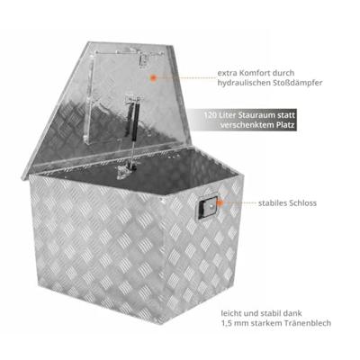 Güde Aluminium disselbak GT 120