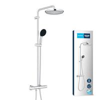 Douchekolom met thermostatische mengkraan - Waterbesparend - GROHE Vitalio Start Systeem 250 - Chroom - 26677001 - thumbnail