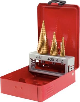 KS Tools 3302423 HSS TiN-punt Getrapteboorset 1 stuk(s)