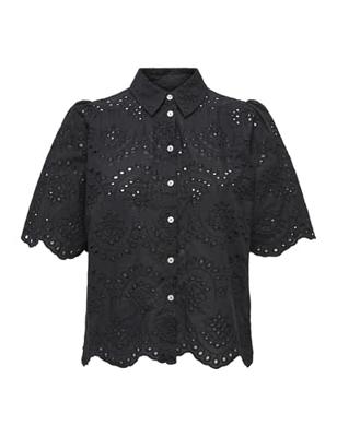 Only Onlvalais S/s Shirt Wvn Noos 15351106 Blouse 4840874 Black
