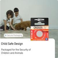 Ansmann knoopcel lithium coin cell cr 2025 3v - thumbnail