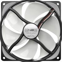 NoiseBlocker NB-eLoop ITR-B12-PS PC-ventilator Wit, Zwart (b x h x d) 120 x 120 x 25 mm - thumbnail
