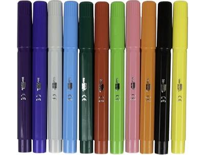 Set Viltstiften Liderpapel RT08 12 Onderdelen Set Viltstiften Liderpapel RT08 12 Onderdelen