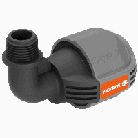 L-stuk 25 mm x 1/2 buitendraad Gardena - Gardena - thumbnail