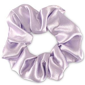 scrunchie Zijde Lilac purple