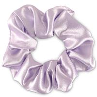 scrunchie Zijde Lilac purple - thumbnail