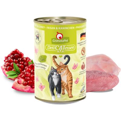 GRANATAPET DeliCATessen Pheasant and coney - nat kattenvoer - 400g