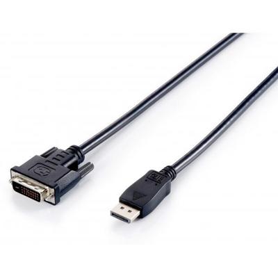 Equip 119336 video kabel adapter 2 m DisplayPort DVI-D Zwart Equip 119336 video kabel adapter 2 m DisplayPort DVI-D Zwart