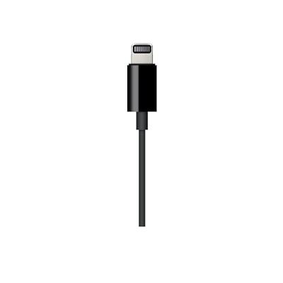 Lightning naar 3.5mm koptelefoonaansluiting kabel (1.2m) Zwart Lightning naar 3.5mm koptelefoonaansluiting kabel (1.2m) Zwart