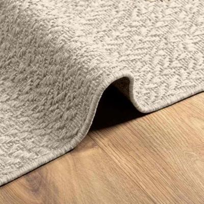 VidaXL Vloerkleed zizur room binnen en buiten 120x120 cm jute look - thumbnail