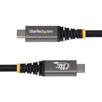 USB-kabel Startech CC150CM80GUSB4CABLE Zwart 1,5 m - thumbnail