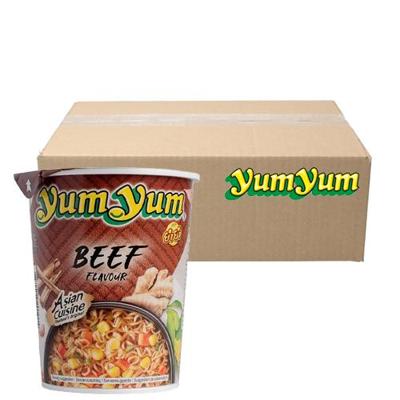 Yum Yum - Instant Noedels Rundvlees - 12 Cups