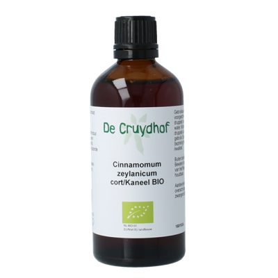 Cruydhof Cinnamomum zeylanicum cort/kaneel bio 100 Milliliter