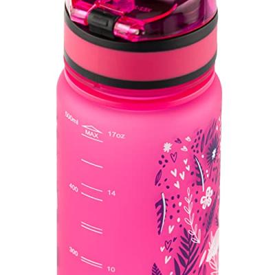 Baagl Flamingo Drinkfles 500ml Baagl Flamingo Drinkfles 500ml